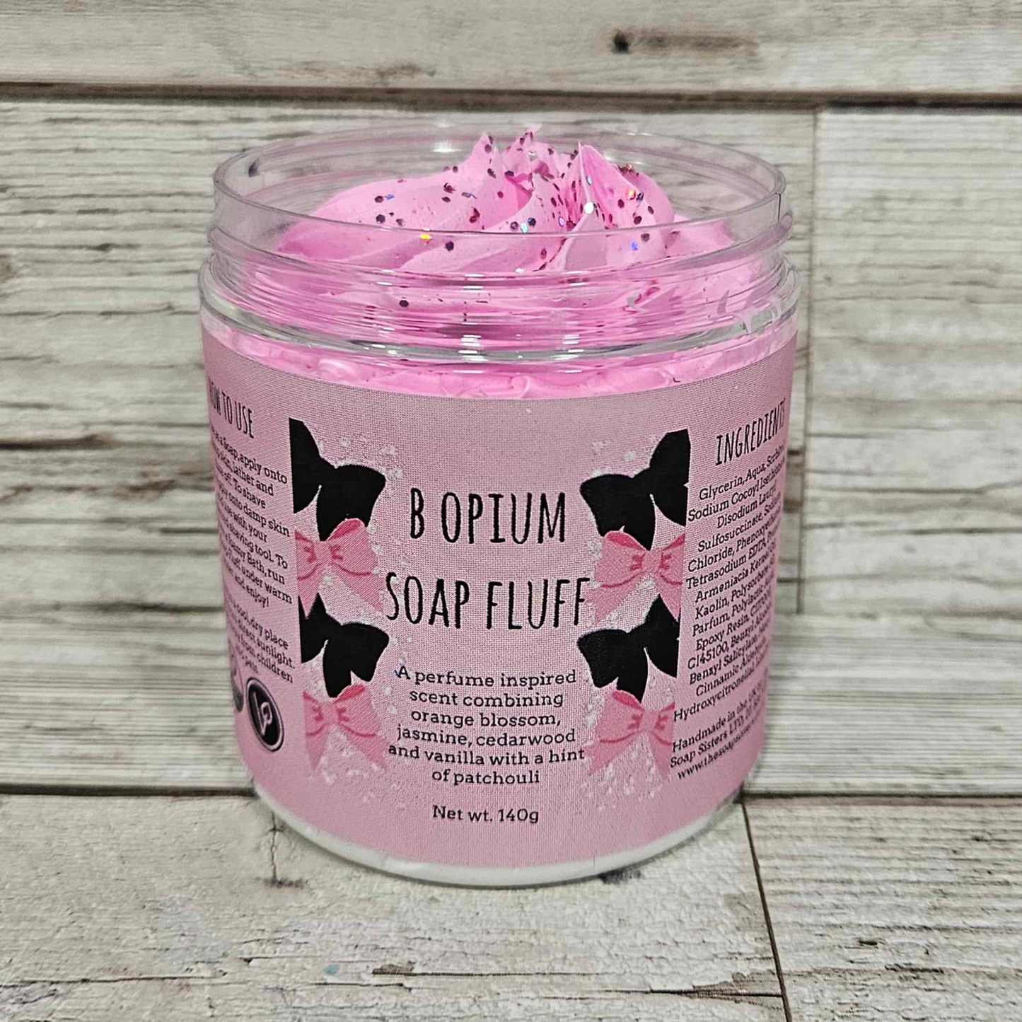 'B Opium' Whipped Soap Fluff