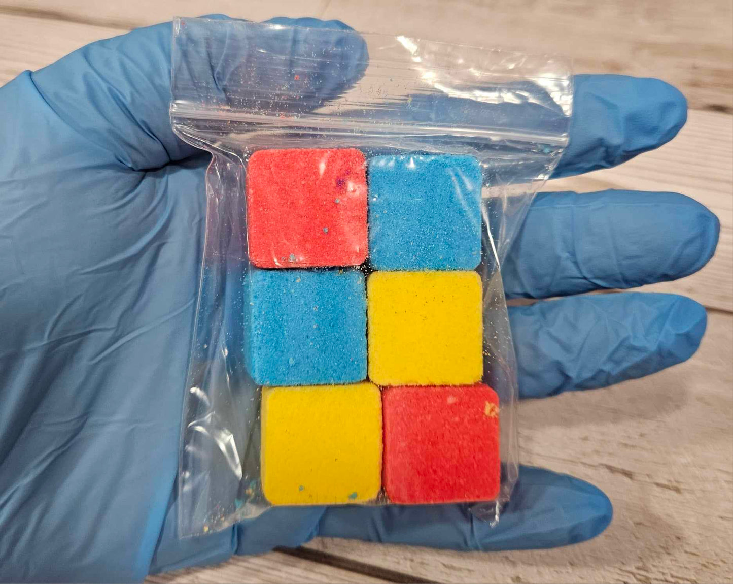 Rainbow Paintbrush Bath Bomb Wand Set
