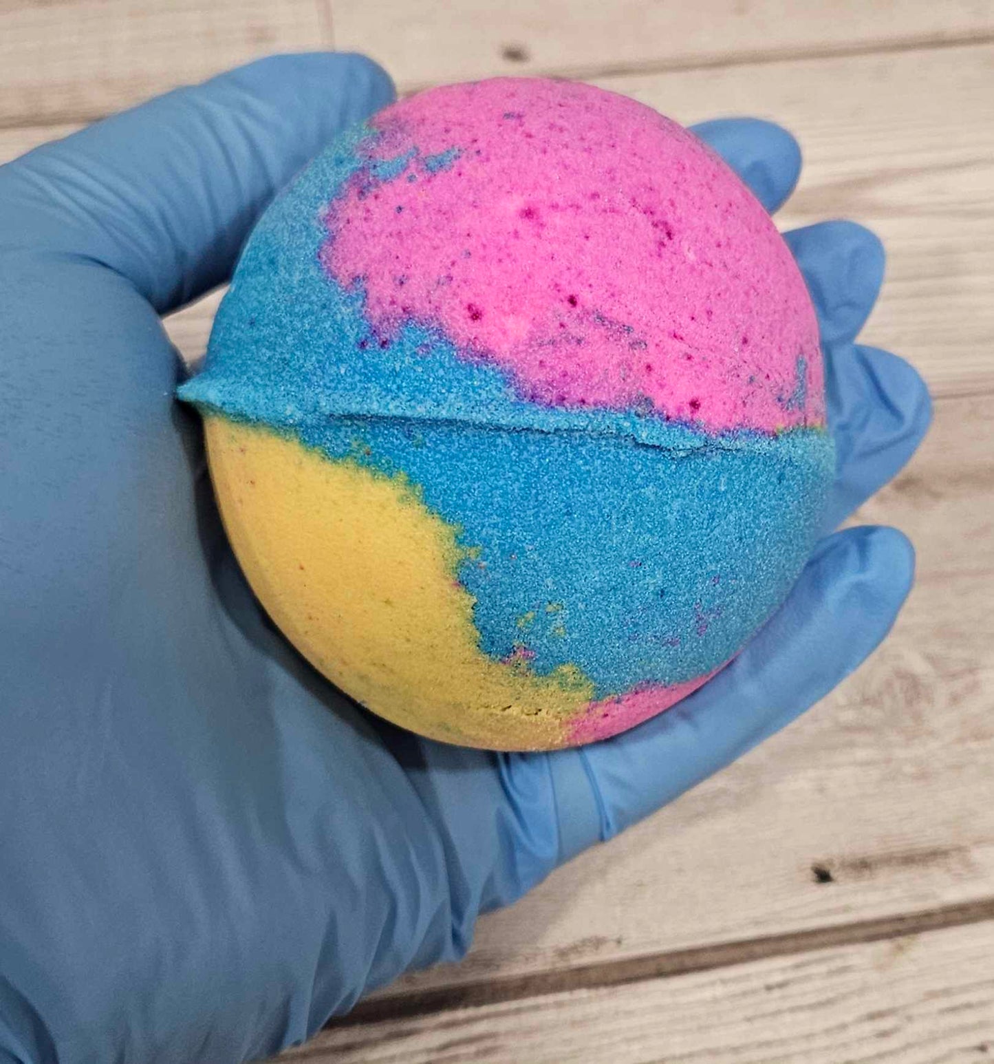 Birthday Cake Jumbo Round Bath Bomb-260g