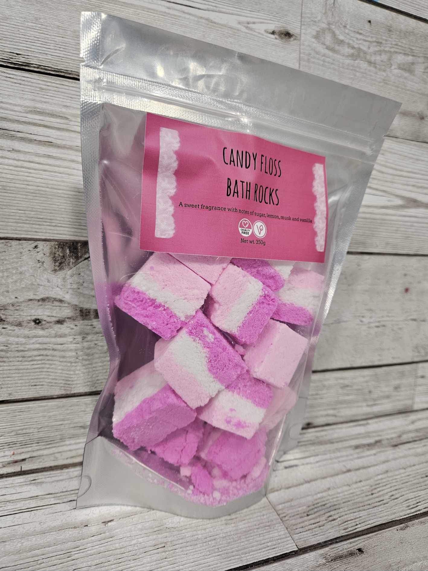 Candy Floss Bath Bomb Rocks