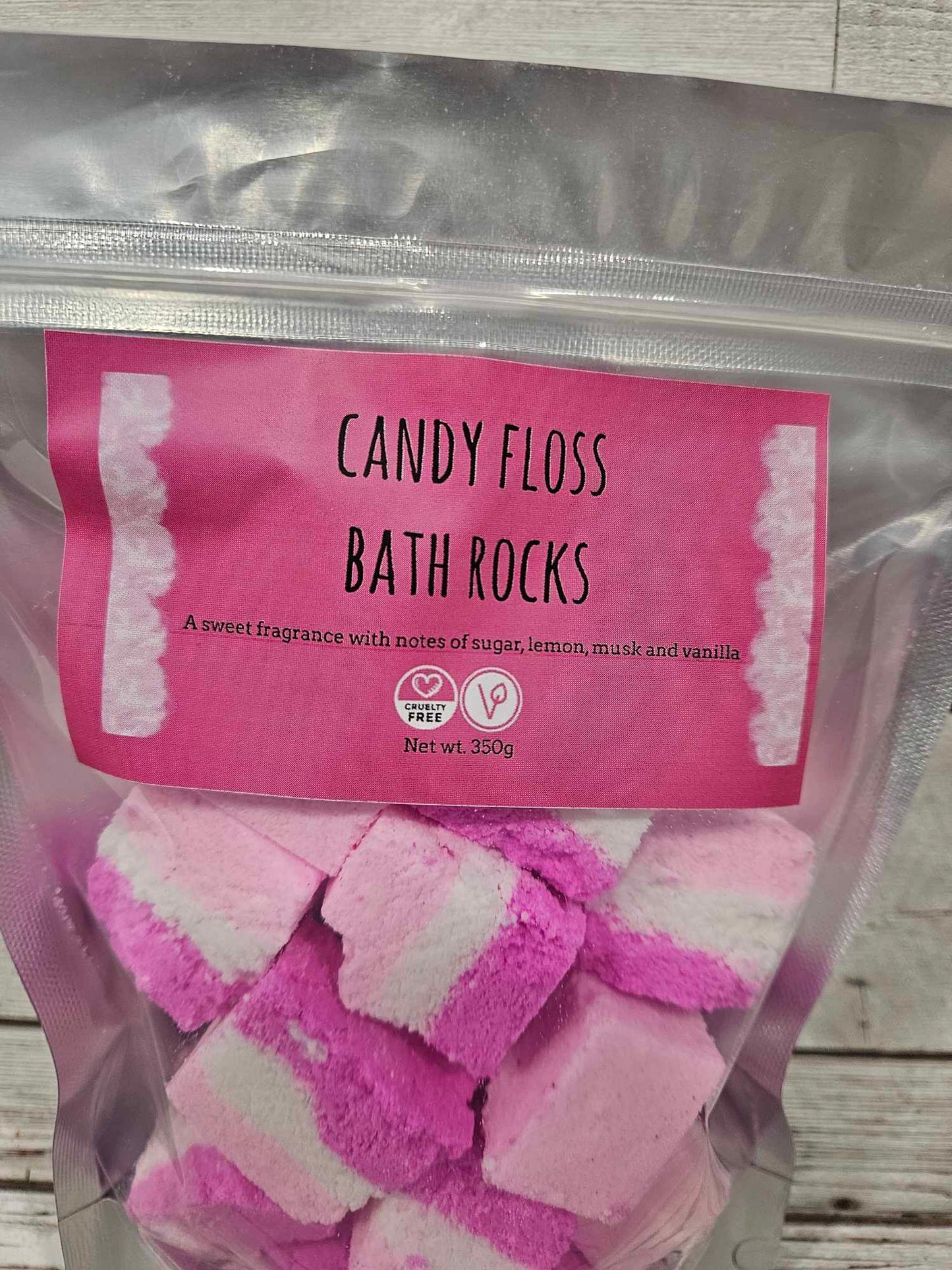 Candy Floss Bath Bomb Rocks