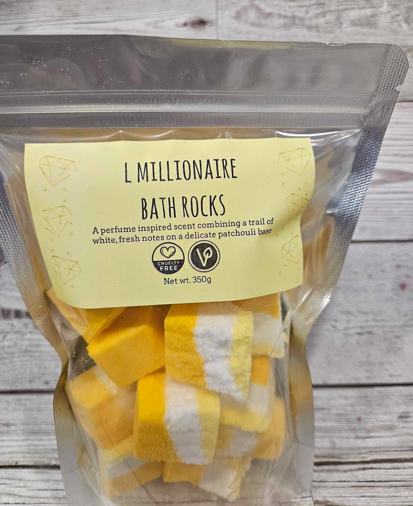 L Millionaire Bath Bomb Rocks