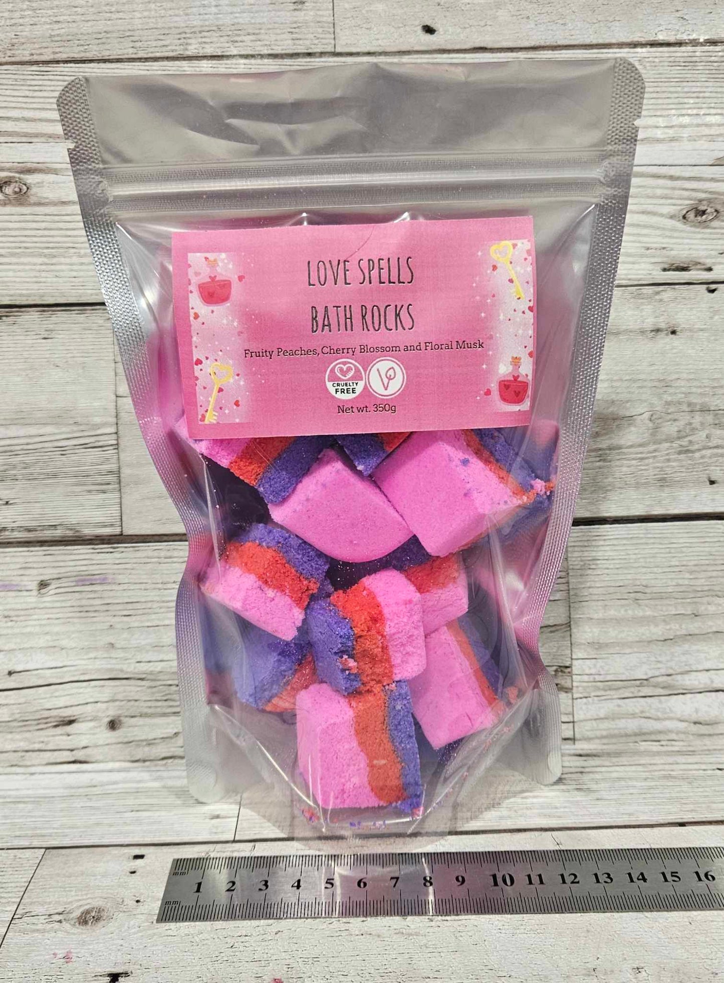 Love Spells Bath Bomb Rocks