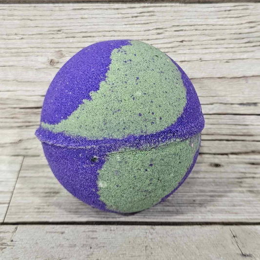 Space Purple Jumbo Round Bath Bomb-260g