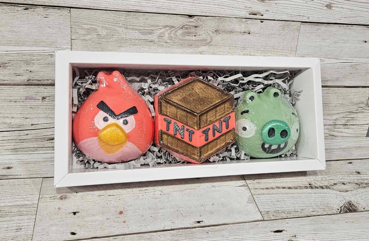 Angry Birdie Bath Bomb Set