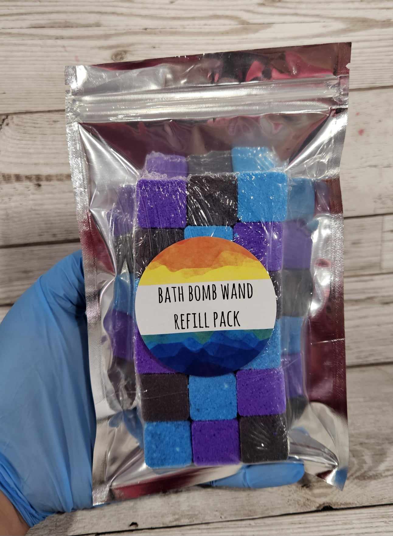 Galaxy Bath Bomb Wand Refill Pack-160g