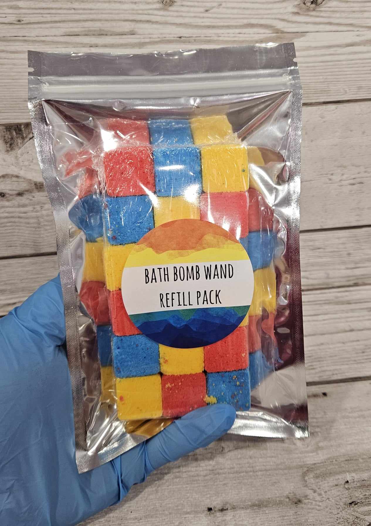 Primary Bath Bomb Wand Refill Pack-160g