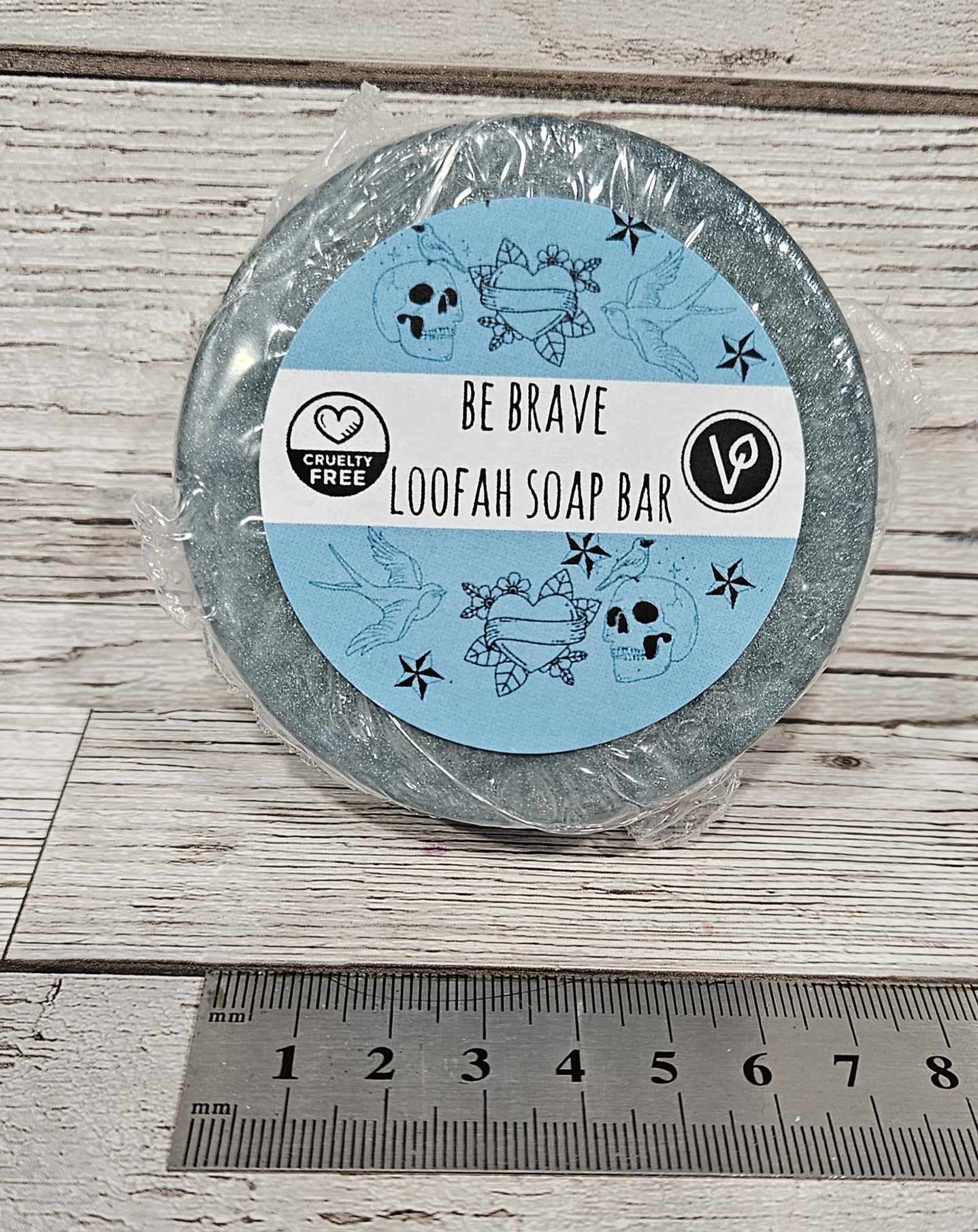 Be Brave Loofah Soap Bar