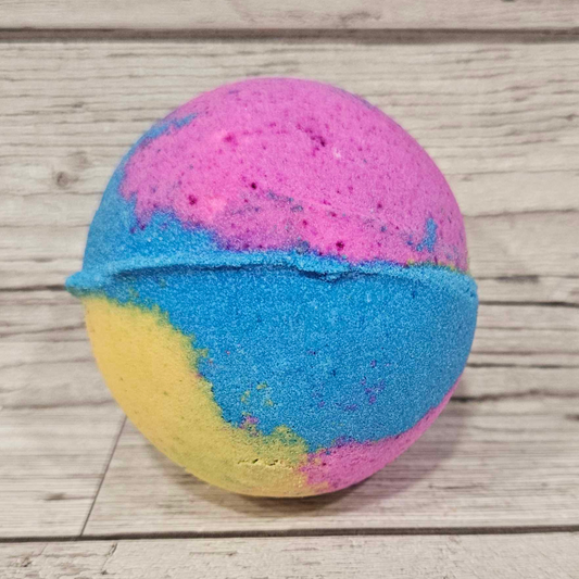 Birthday Cake Jumbo Round Bath Bomb-260g