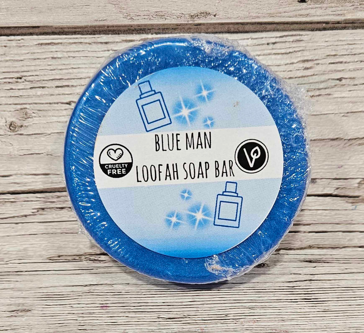 Blue Man Loofah Soap Bar (Fragrance being discontinued)