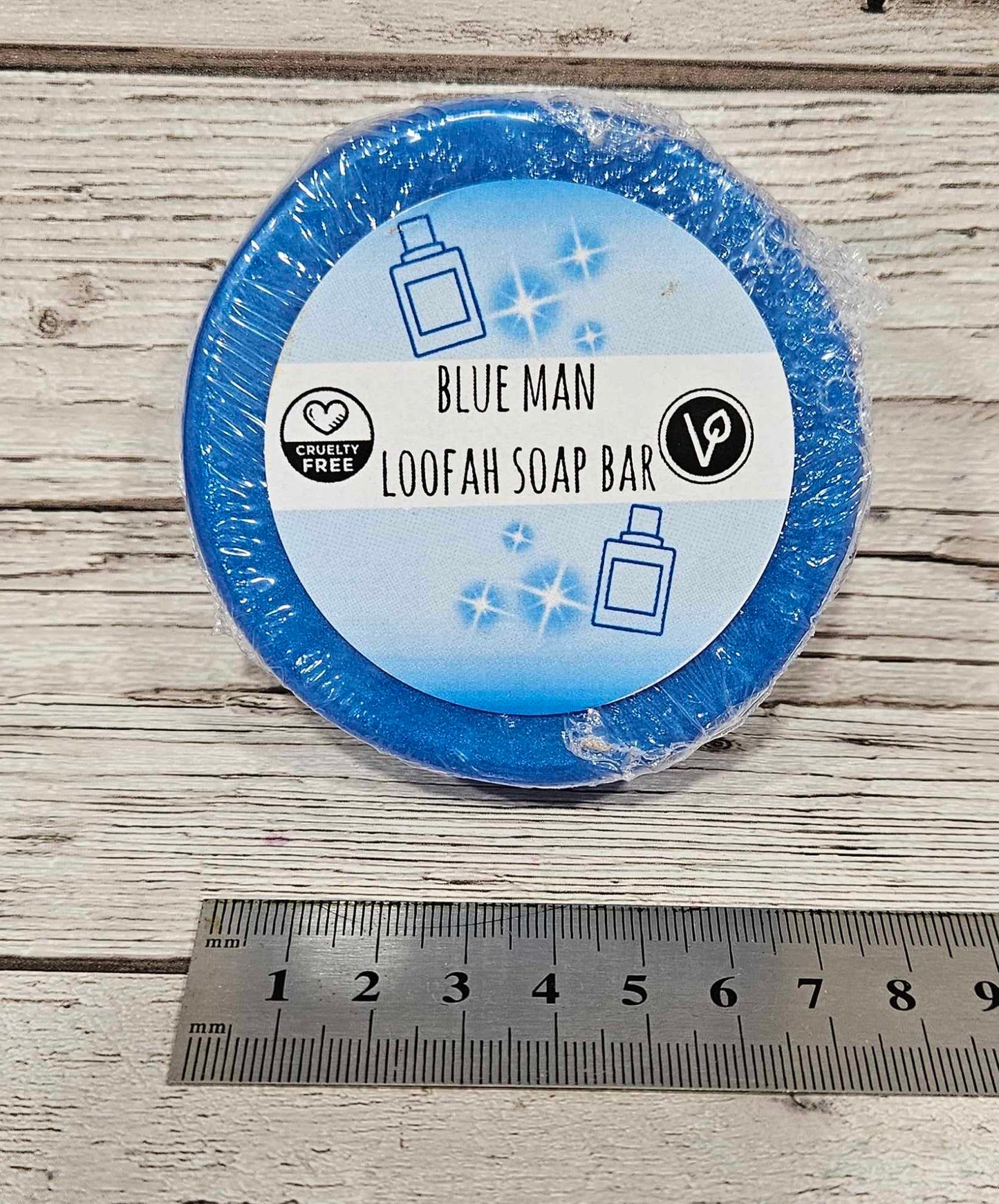 Blue Man Loofah Soap Bar (Fragrance being discontinued)