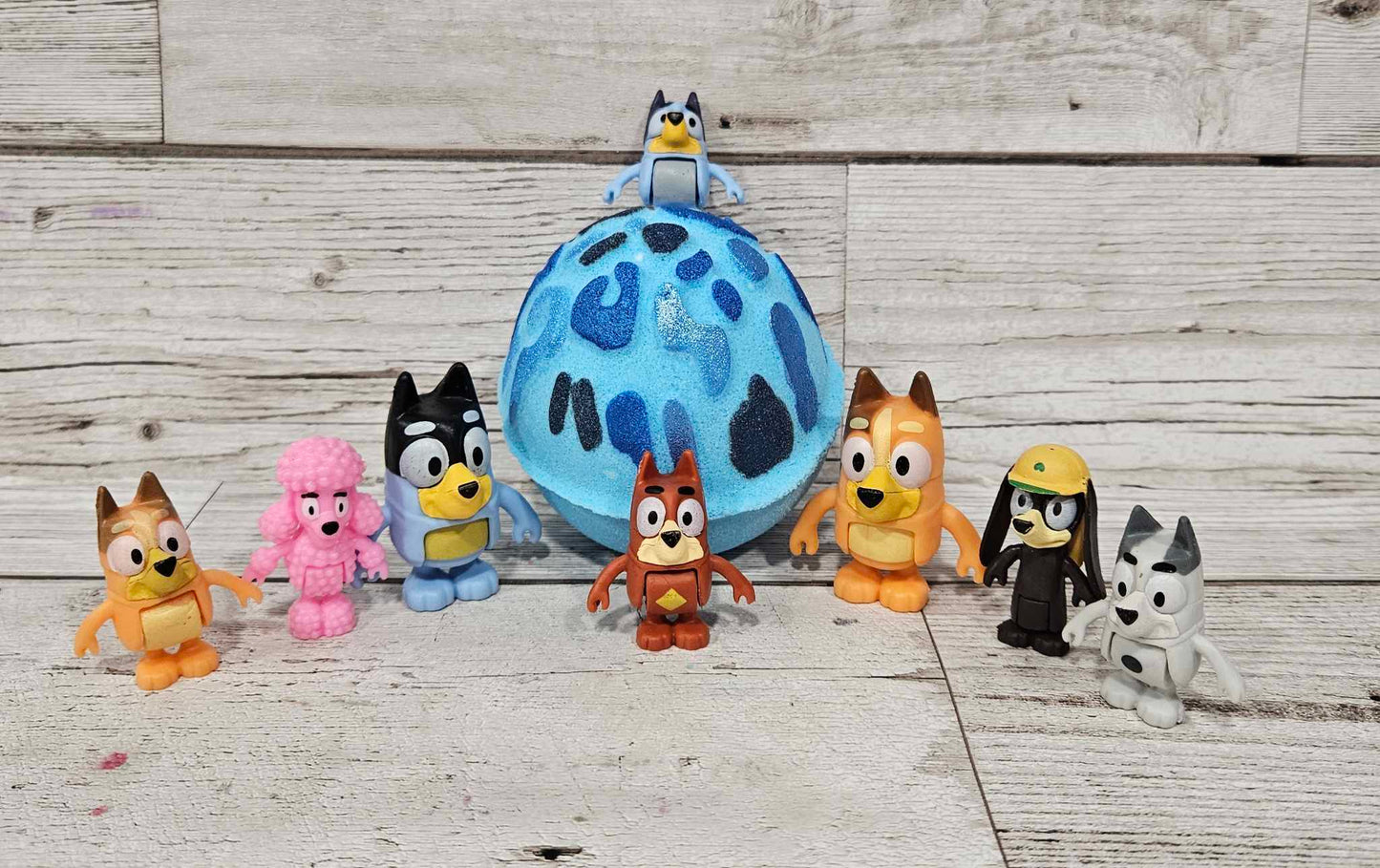 Blue Dog Toy Bath Bomb