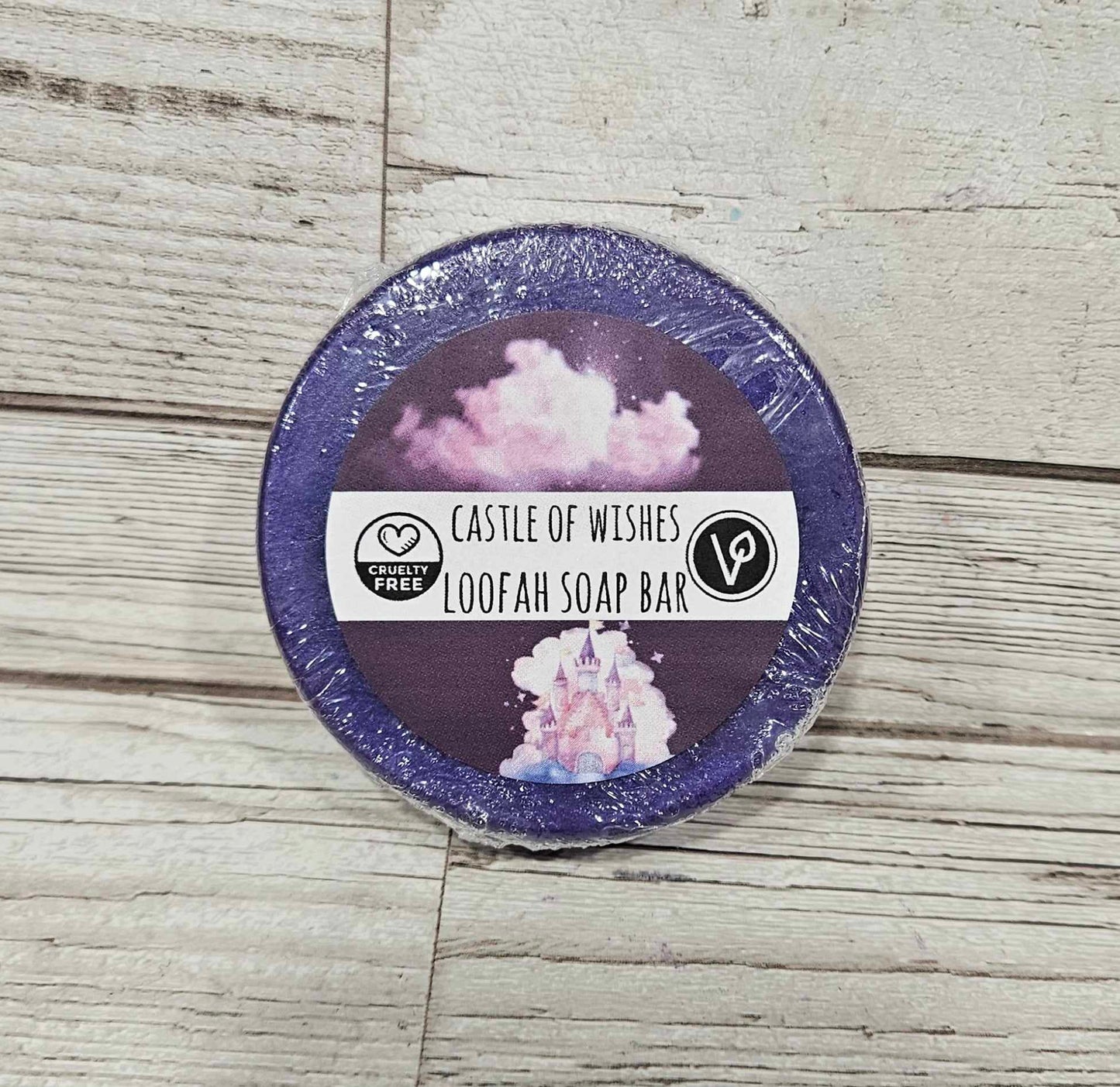 Castle of Wishes Loofah Soap Bar
