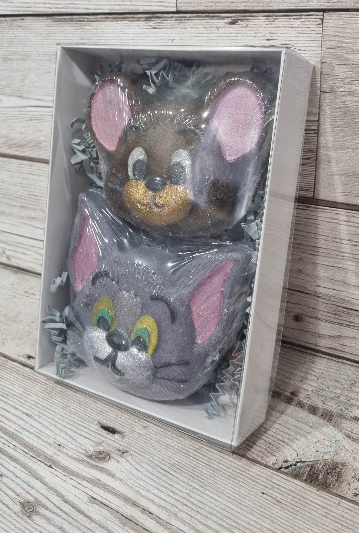 Cat and Mouse Bath Bomb Gift Set