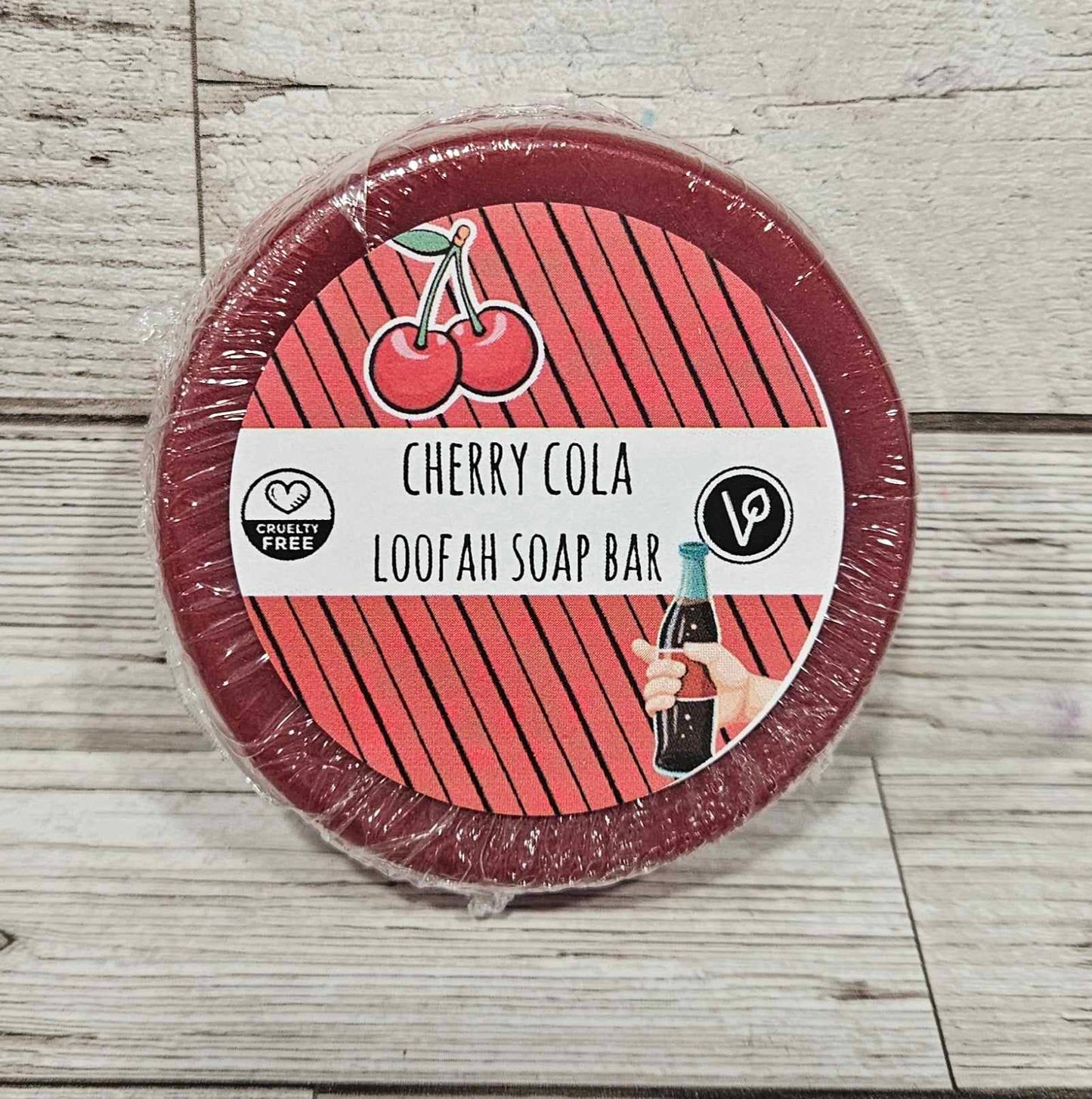 Cherry Cola Loofah Soap Bar