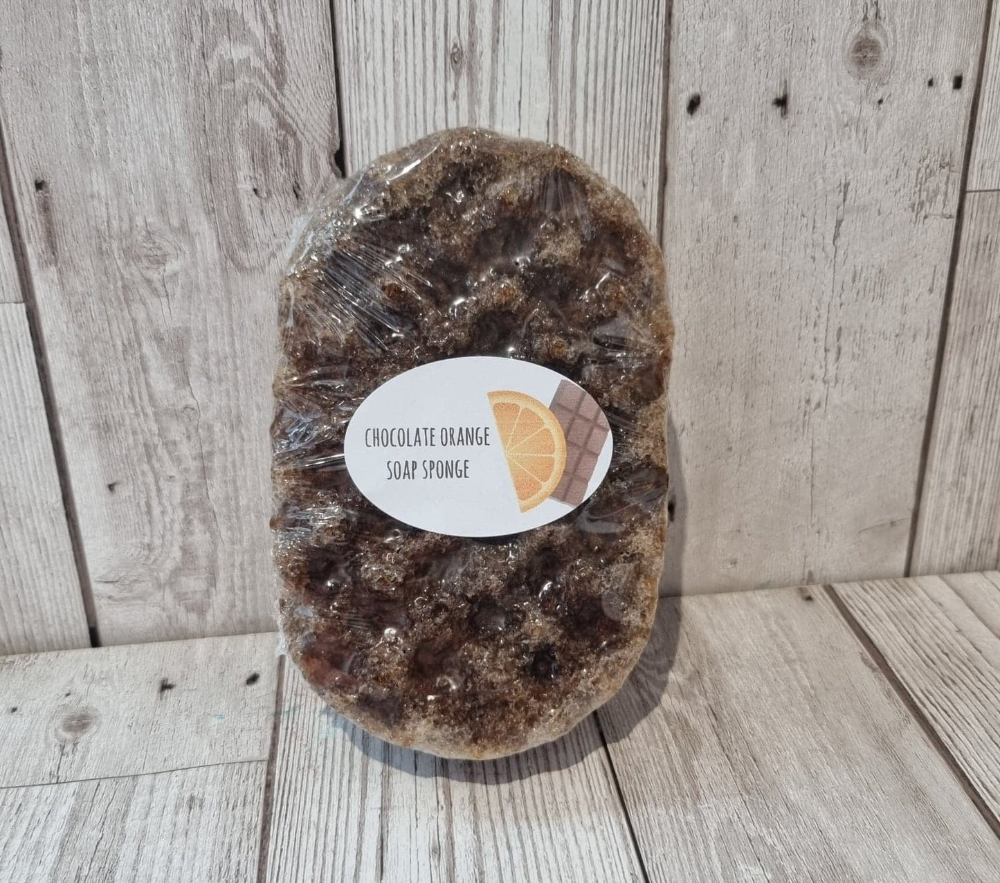 'Chocolate Orange' Soap Sponge