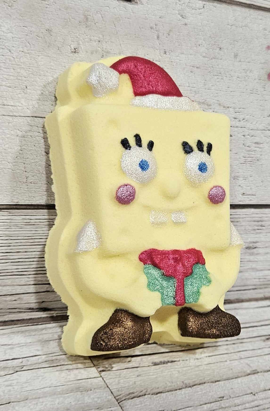Christmas Spongy Bath Bomb