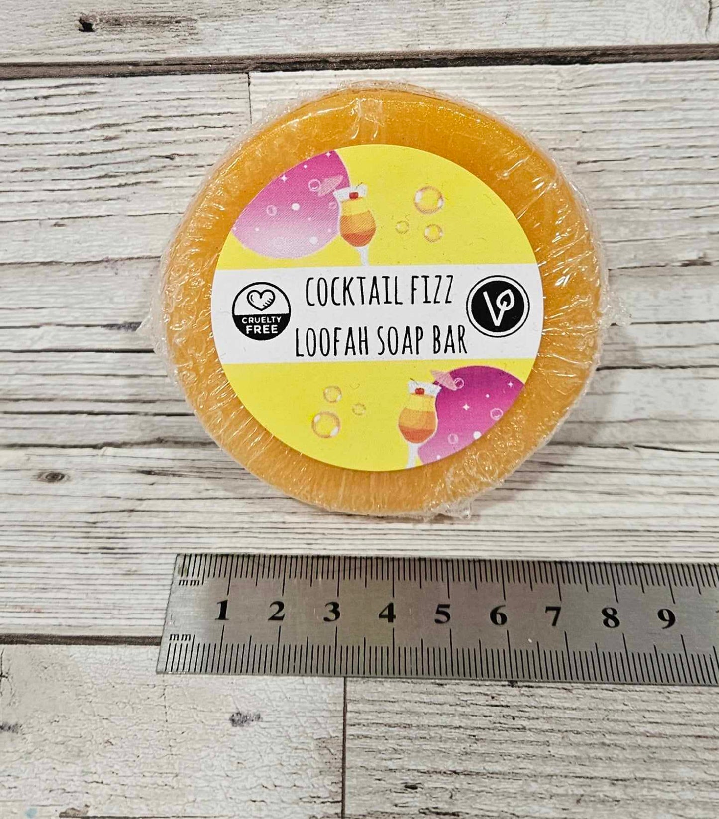 Cocktail Fizz Loofah Soap Bar