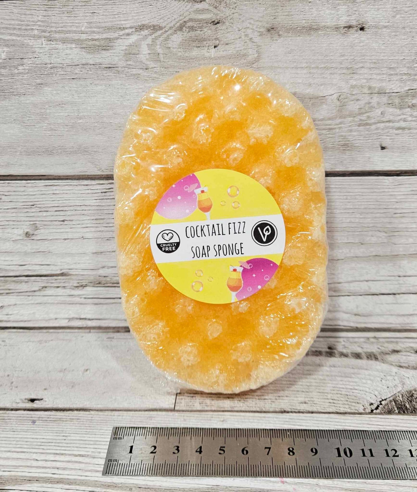 Cocktail Fizz Exfoliating Soap Sponge