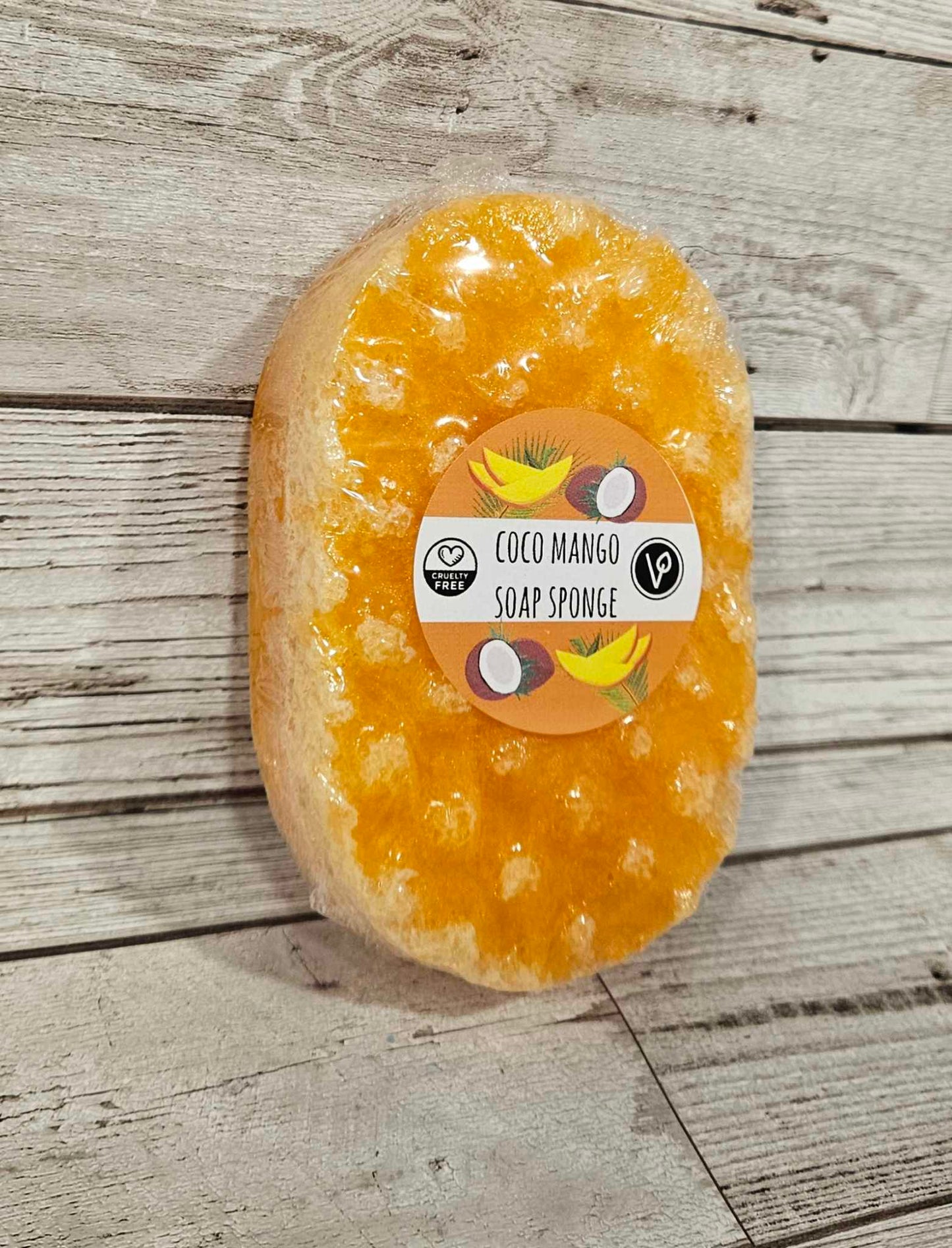 'Coco Mango' Exfoliating Soap Sponge
