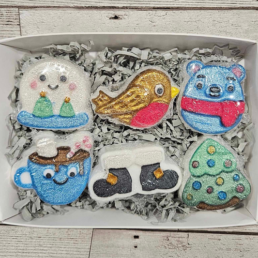 Cosy Christmas Minis Bath Bomb Gift Set