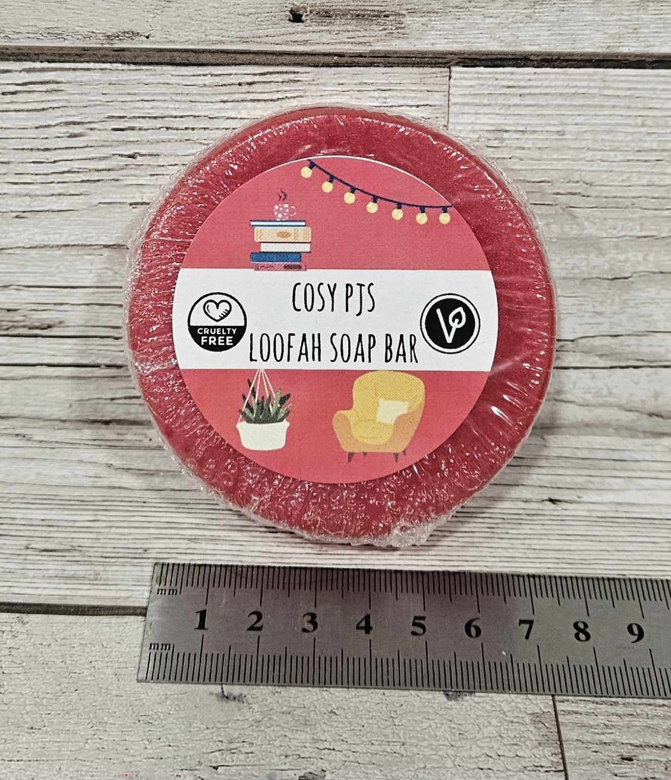 Cosy PJs Loofah Soap Bar
