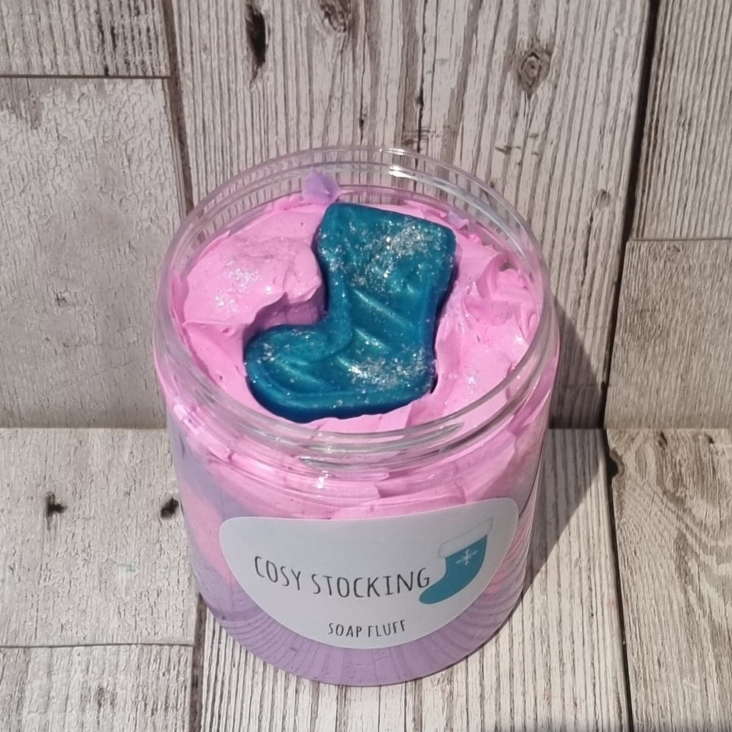 'Cosy Stocking' Soap Fluff