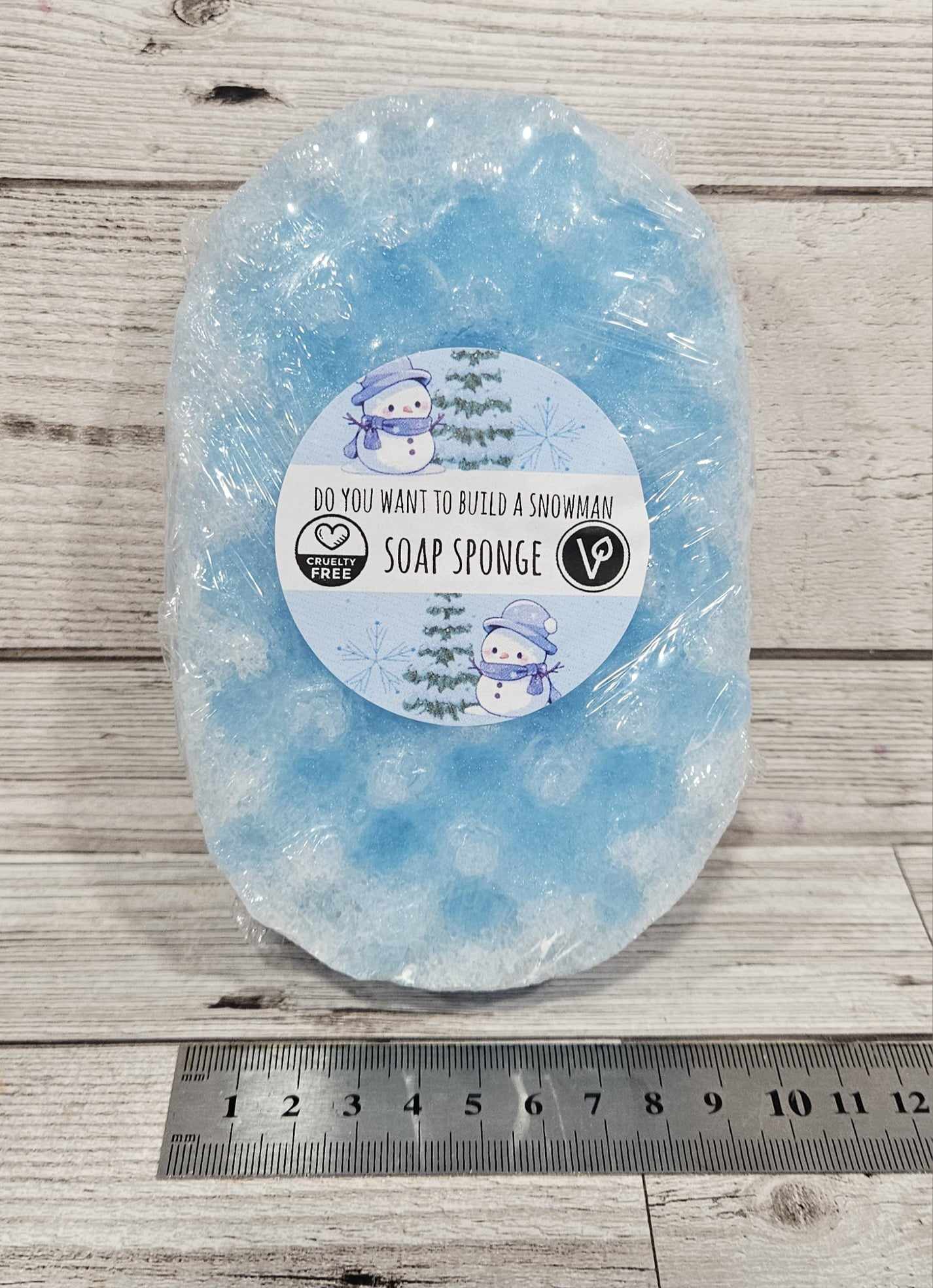 Do you want to build a snowman Soap Sponge