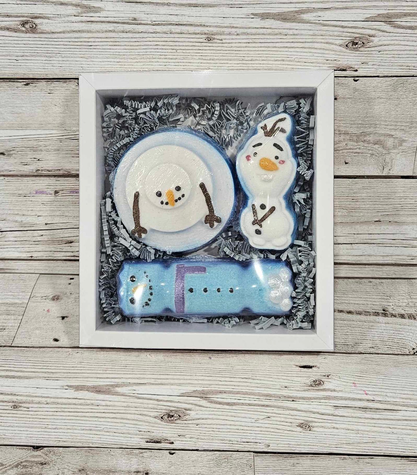 Do you want to build a Snowman Bath Bomb Gift Set