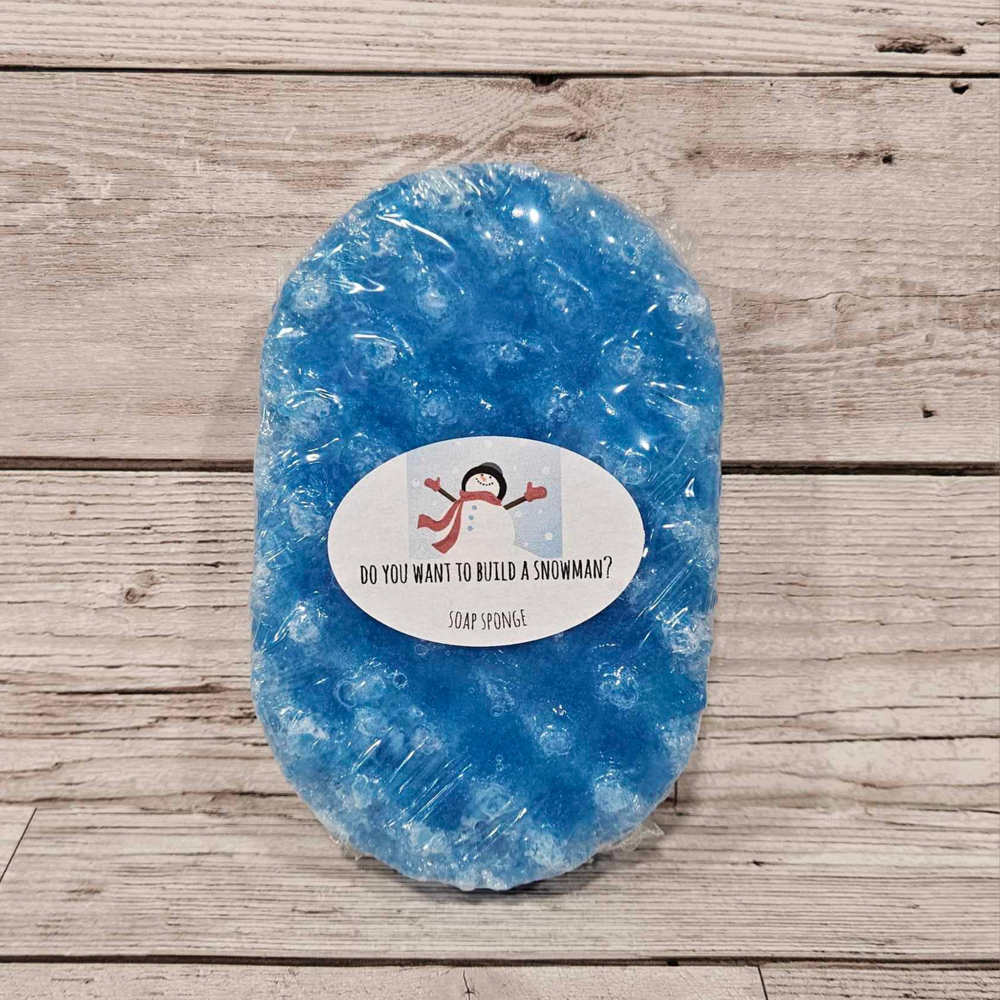 'Do you want to build a snowman' Soap Sponge