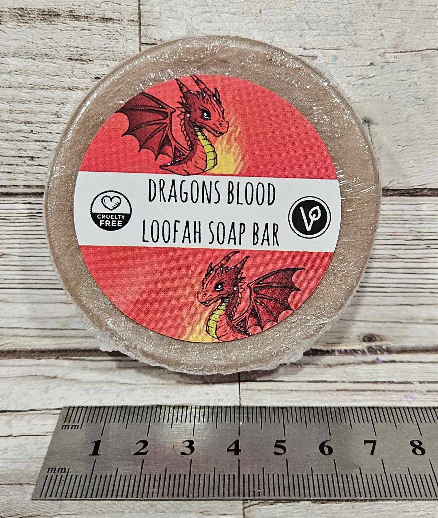 Dragon's Blood Loofah Soap Bar