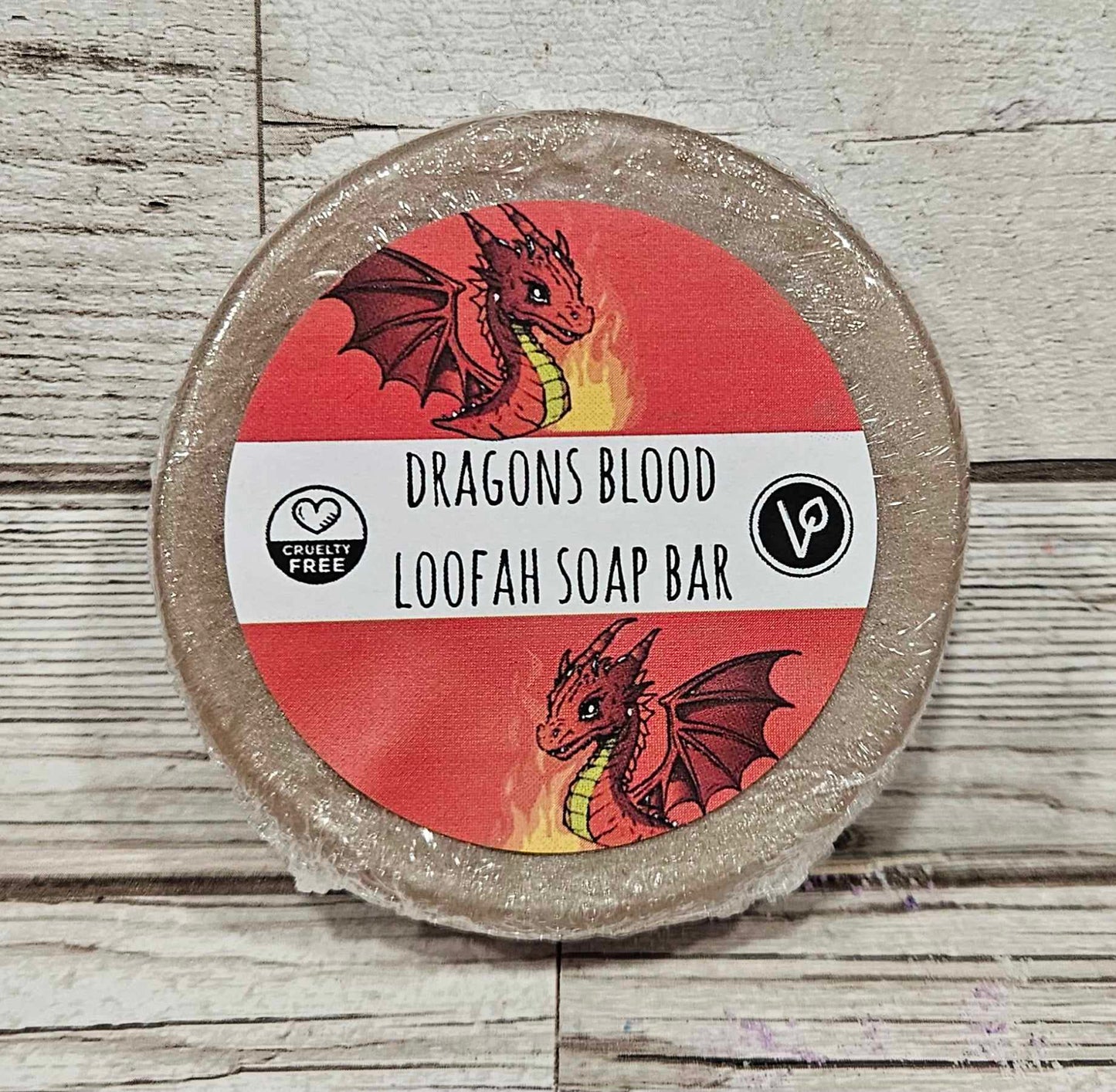 Dragon's Blood Loofah Soap Bar