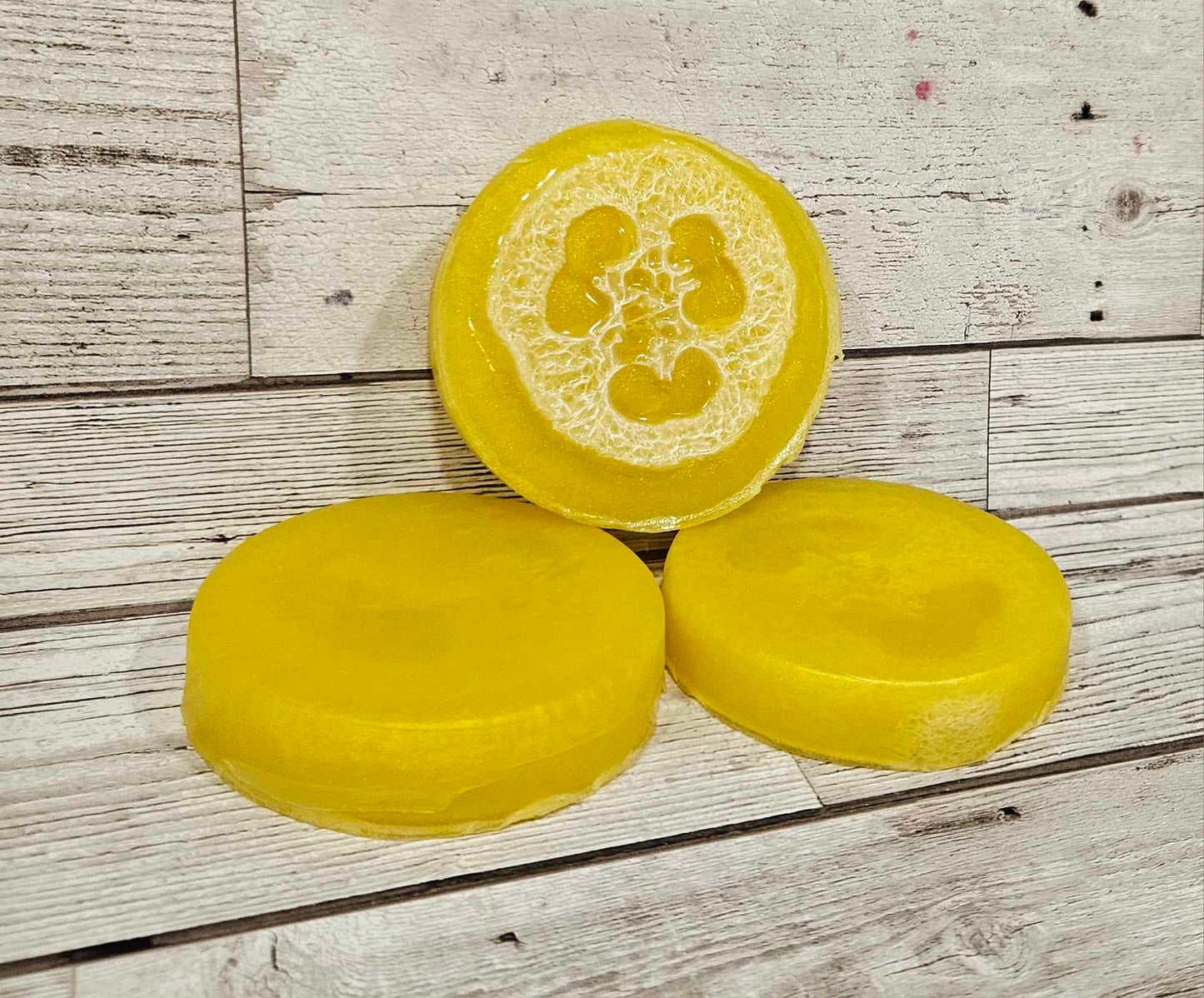 Fizzy Star Loofah Soap Bar