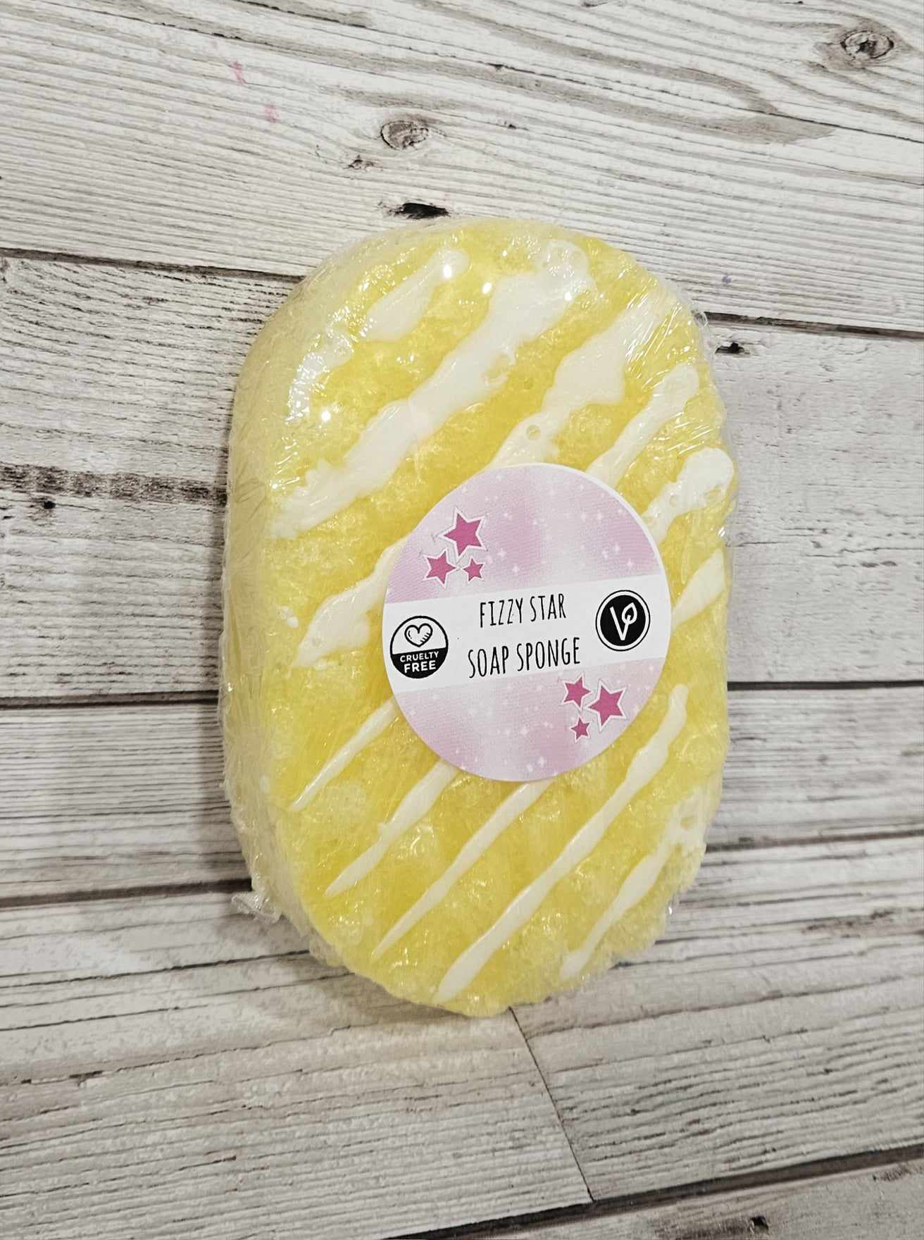 Fizzy Star Exfoliating Soap Sponge