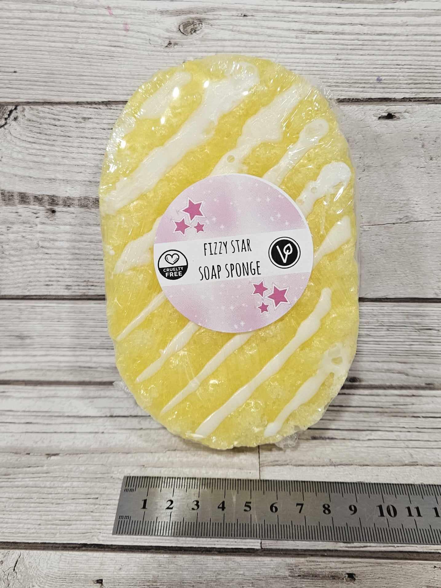 Fizzy Star Exfoliating Soap Sponge