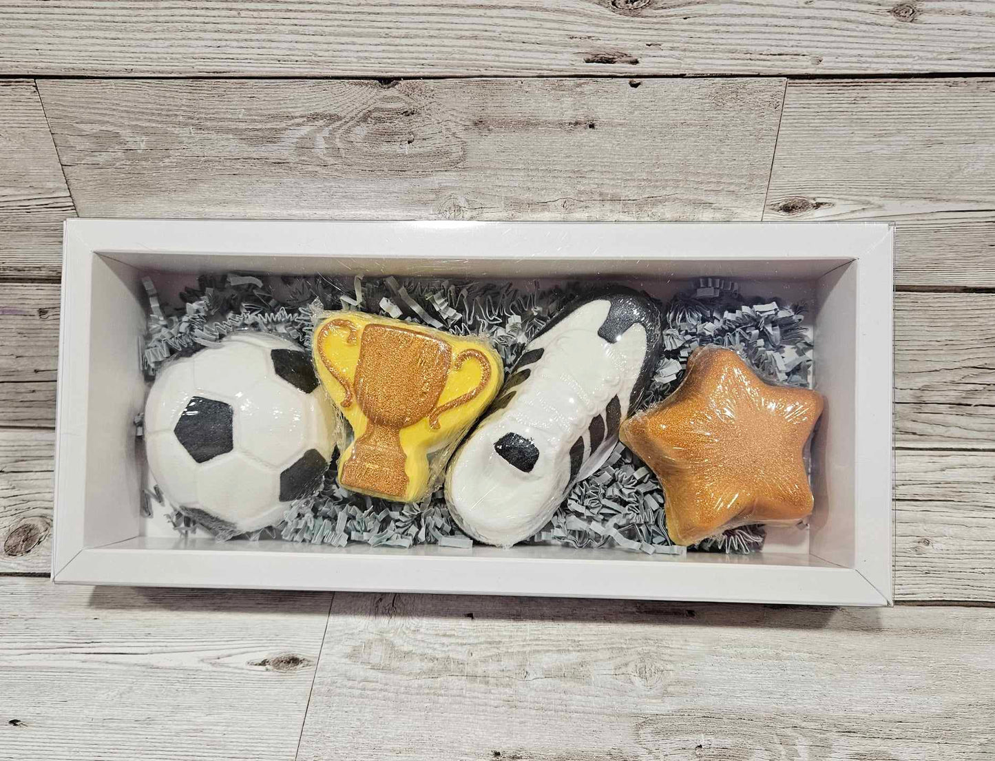 Football Bath Bomb Gift Set