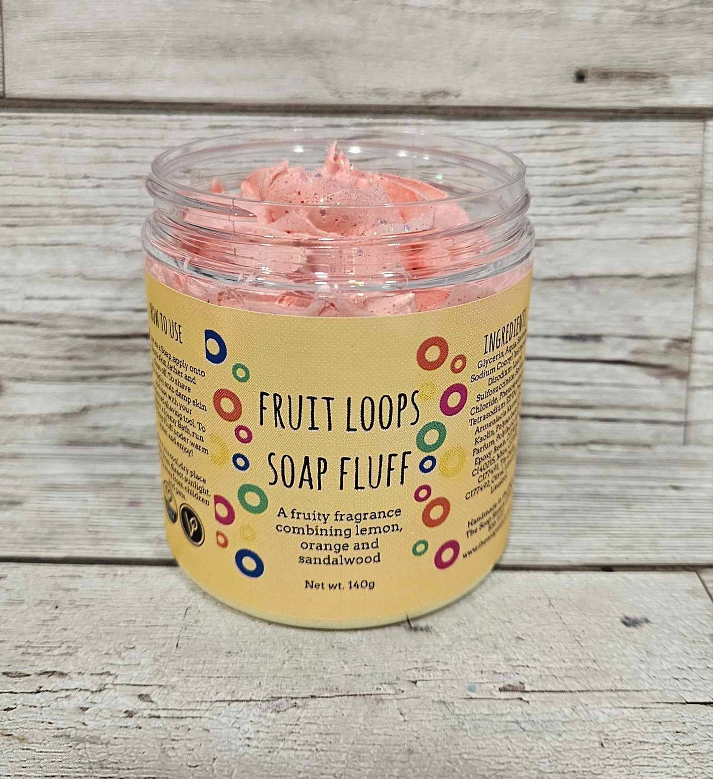 STOCK TAKE SALE Soap Fluff A-L