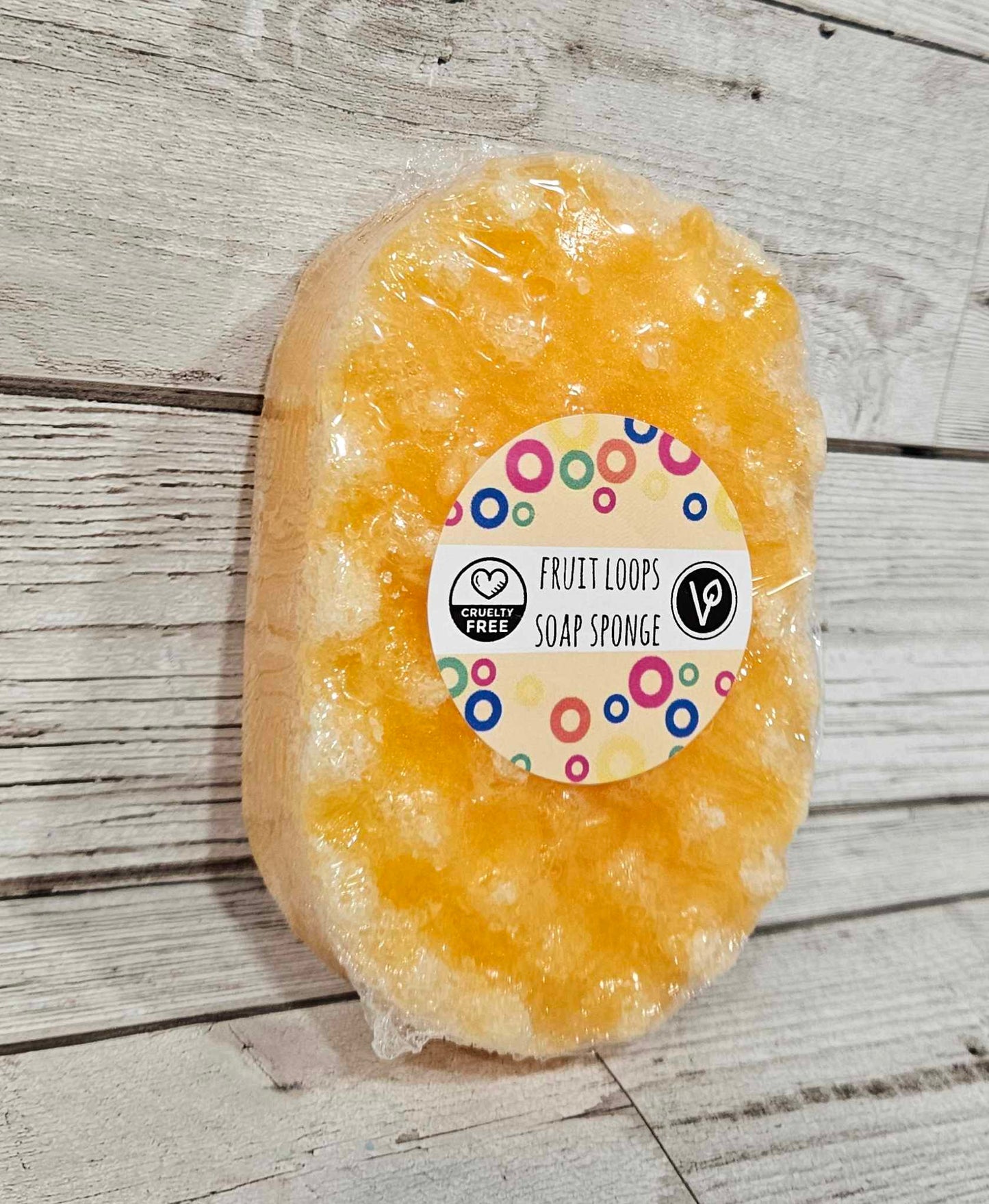 'Fruit Loops' Exfoliating Soap Sponge