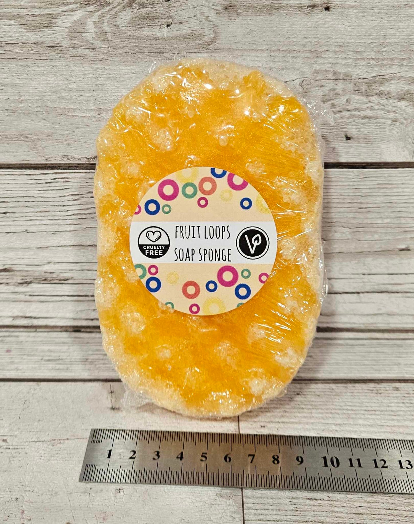 'Fruit Loops' Exfoliating Soap Sponge