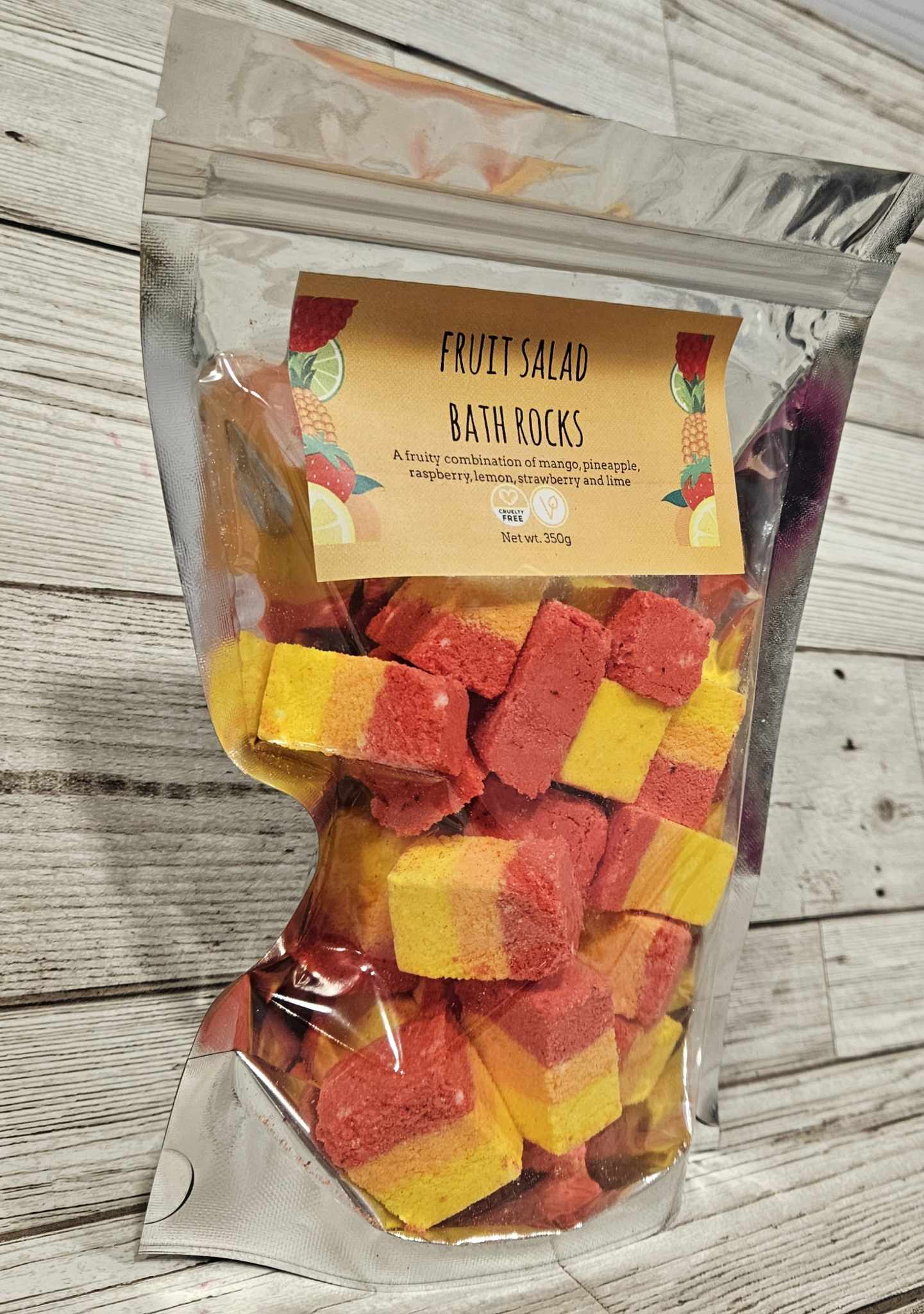 Fruit Salad Bath Bomb Rocks