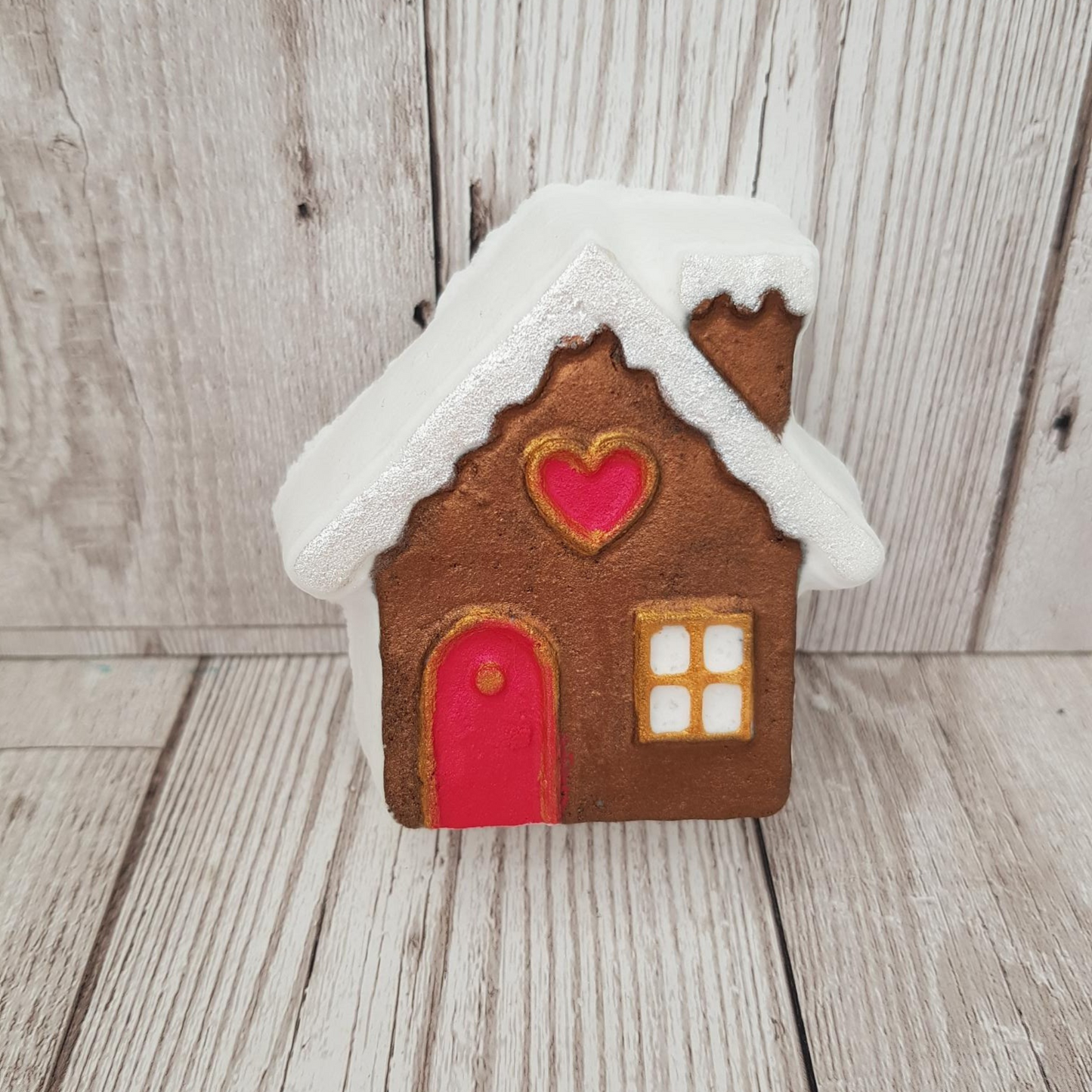Gingerbread House Bath Bomb