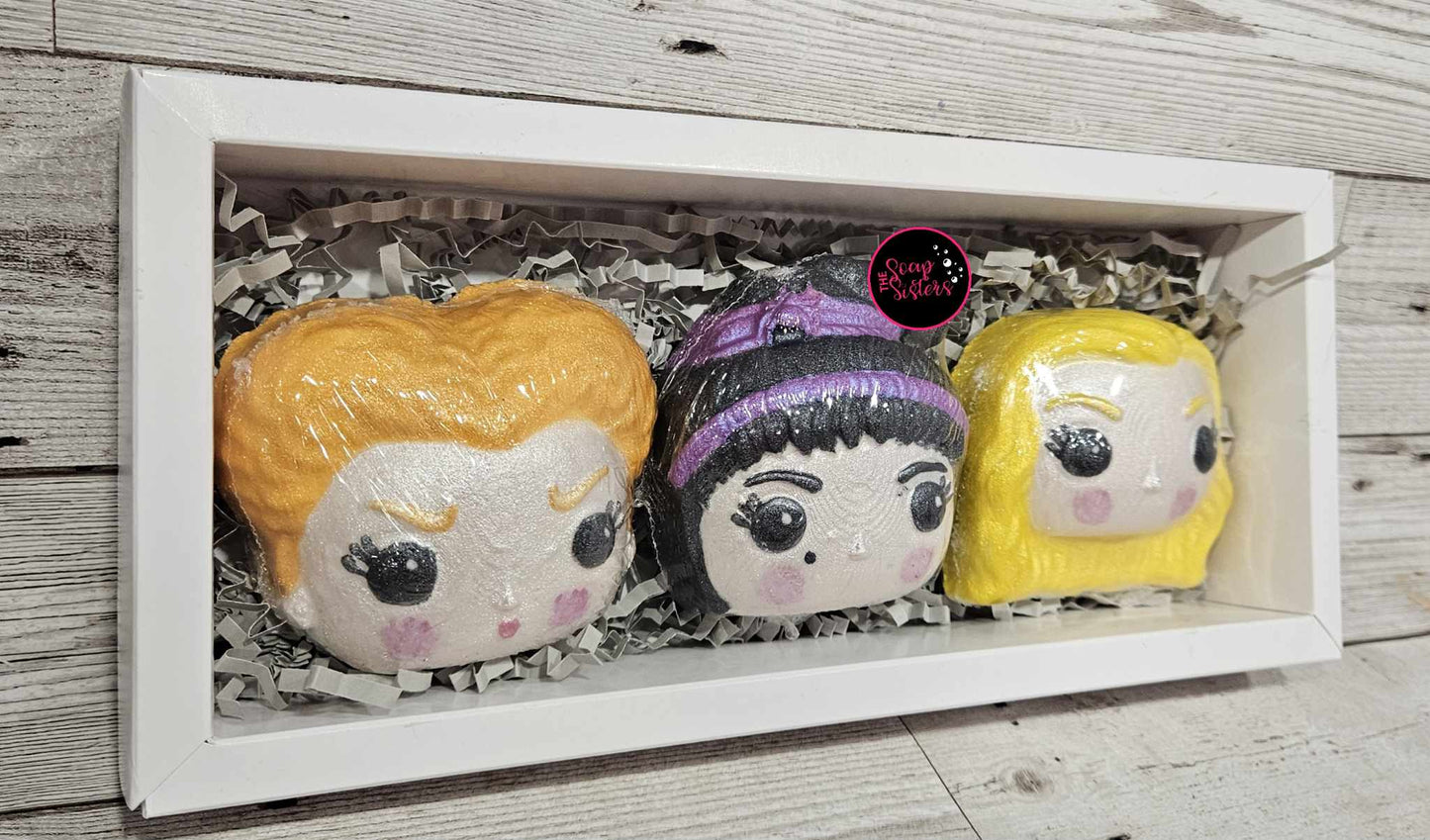 I put a spell on you Halloween Witches Bath Bomb Gift Set