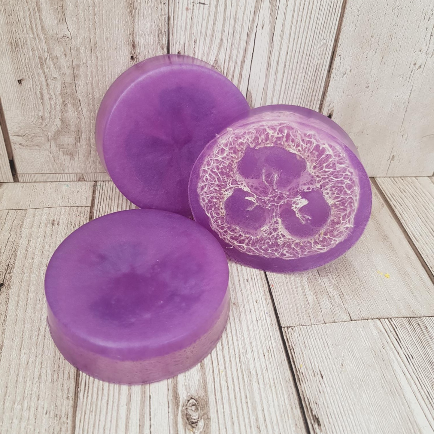 (Discontinued Fragrance Oil) 'Lavender and Chamomile' Loofah Soap Bar