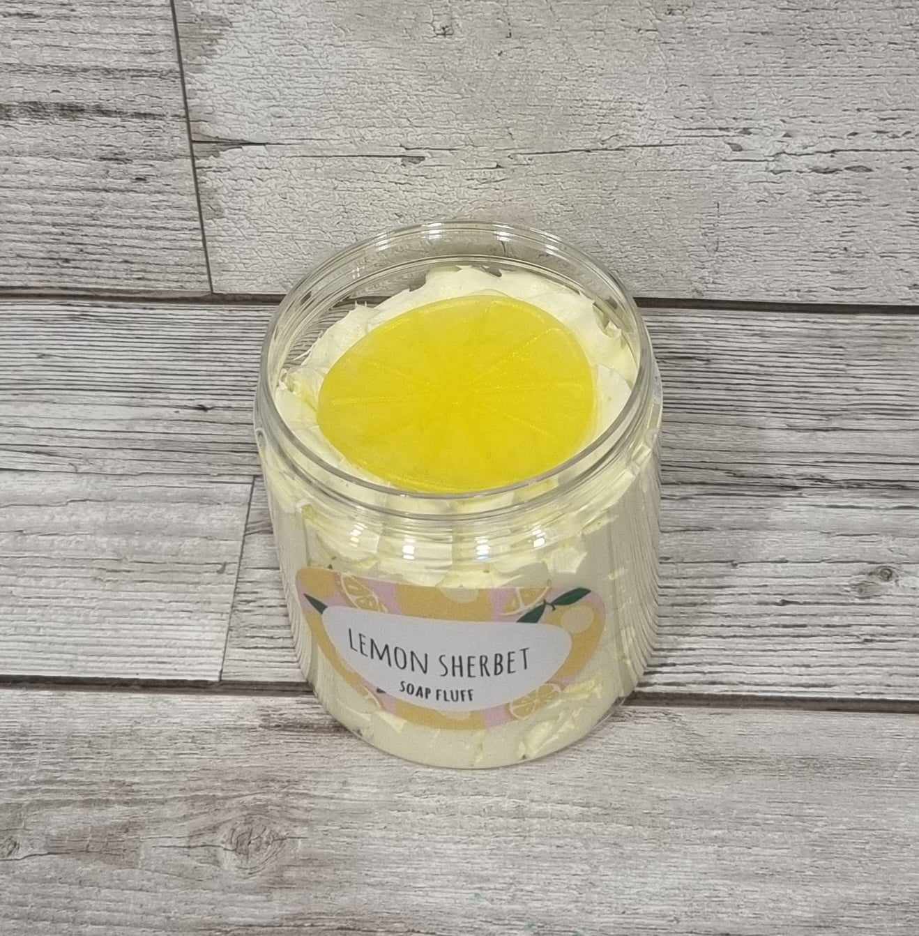 'Lemon Sherbet' Soap Fluff