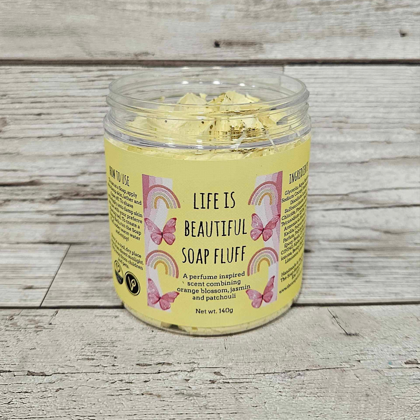 Life is Beautiful Whipped Soap Fluff