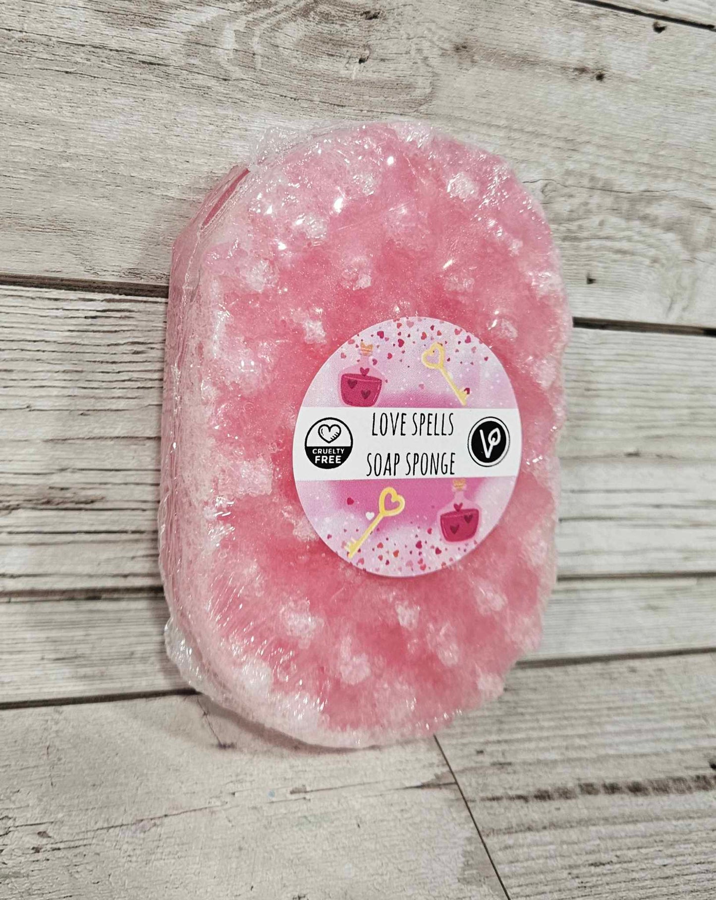 Love Spells Exfoliating Soap Sponge