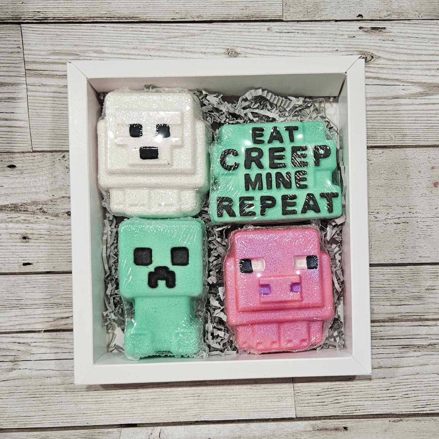 Minecrft Bath Bomb Gift Set