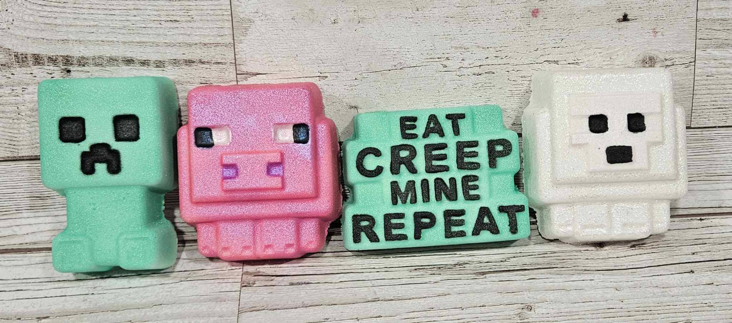 Minecrft Bath Bomb Gift Set