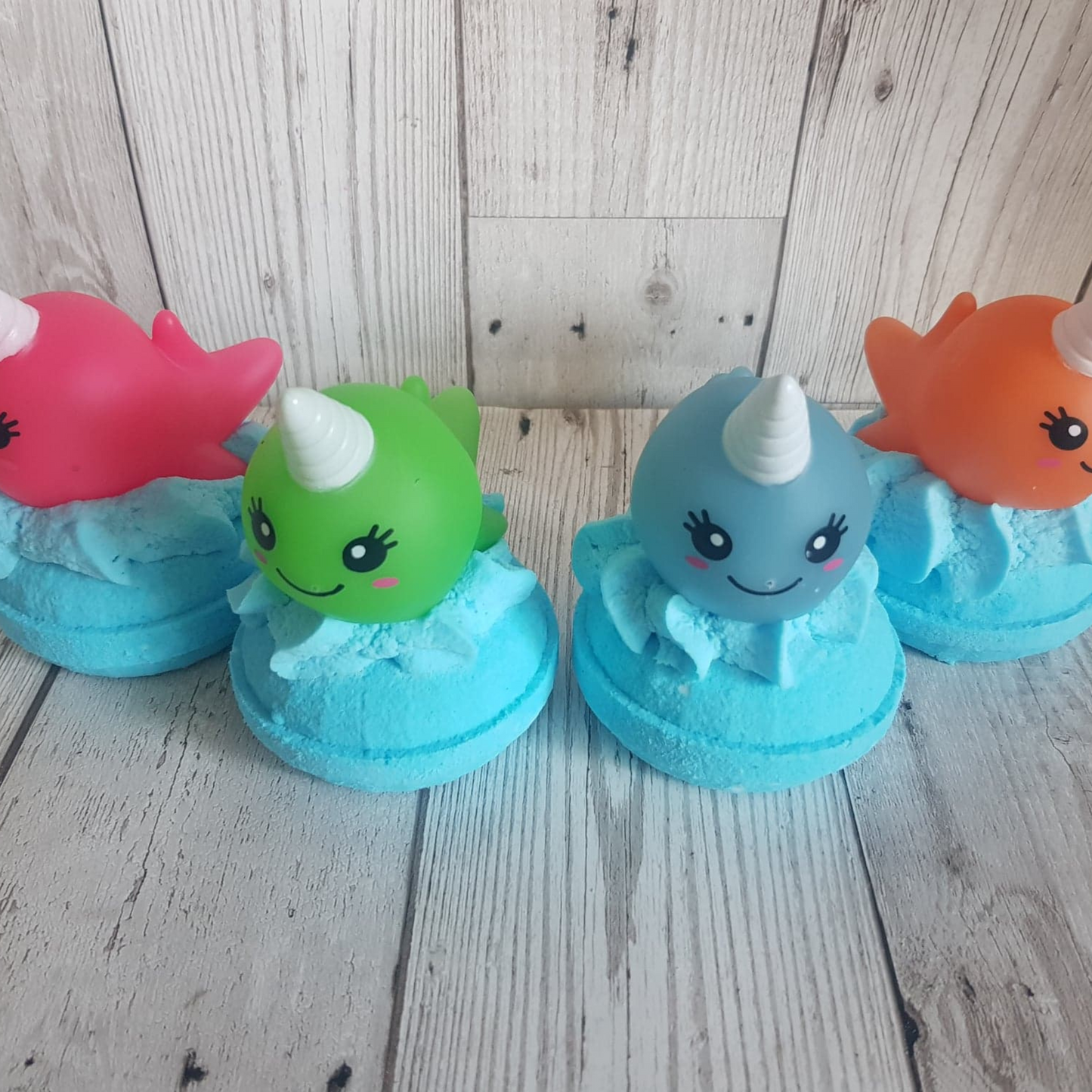 Narwhal Ducky Toy Bath Bomb