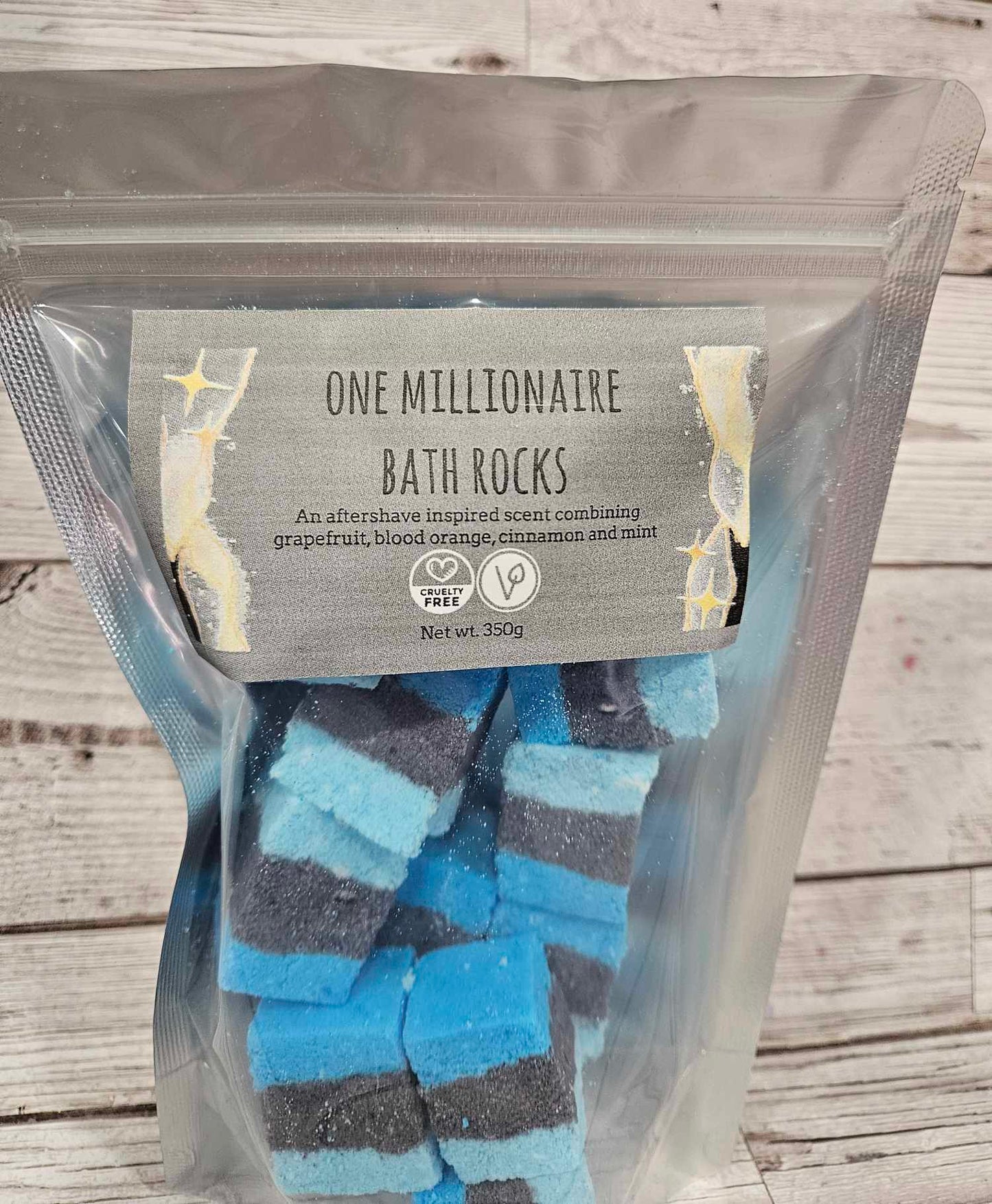 One Millionaire Bath Bomb Rocks